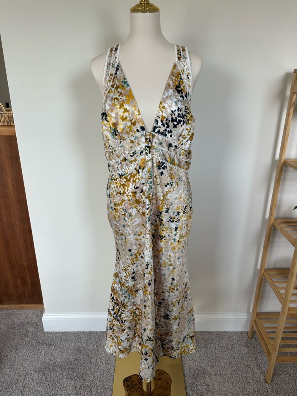 ASOS design Satin Midi Dress